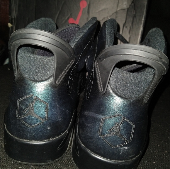 Jordans retro 6 green/black size 15 - Picture 3 of 7